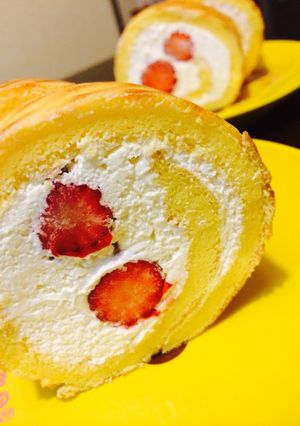 しっとり♡ロールケーキ-レシピのメイン写真