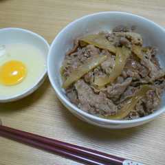 รูปของ 松屋風　牛丼（牛めし）
