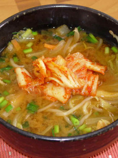 ピリ辛♡味噌キムチうどん-レシピのメイン写真