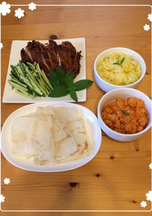 包んでパクっ！照焼チキンと2色のゴハン-レシピのメイン写真