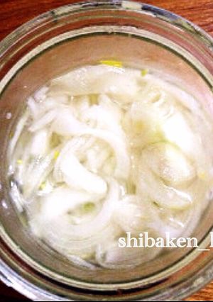 簡単カンタン酢と新玉ねぎの酢タマネギ-レシピのメイン写真