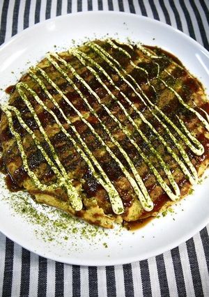 ダイエット！納豆お好み焼き-レシピのメイン写真