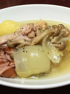 ズボラ簡単!鶏手羽のポトフ♪-レシピのメイン写真