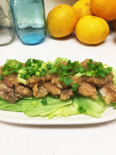 鶏唐のおろしニンニクポン酢がけ-レシピのメイン写真