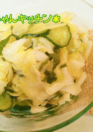 サラダ感覚の浅漬け-レシピのメイン写真