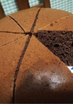 簡単ココアケーキ（HM・炊飯器）-レシピのメイン写真