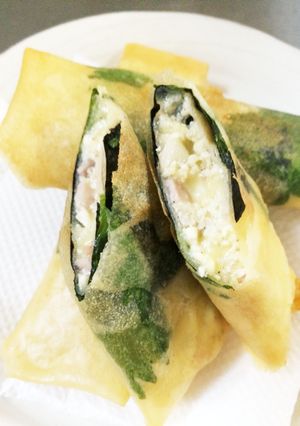 豆腐とベーコンのチーズ春巻き-レシピのメイン写真