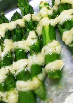 簡単！美味しい！焼きアスパラ-レシピのメイン写真