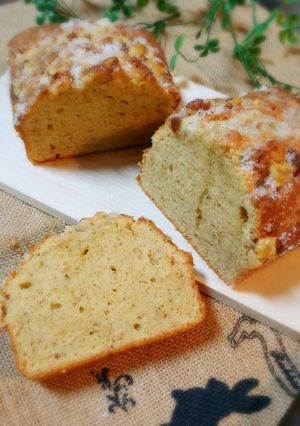 ごまとナッツ♪芳香しっとりパウンドケーキ-レシピのメイン写真