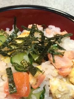 鮭のちらし寿司-レシピのメイン写真