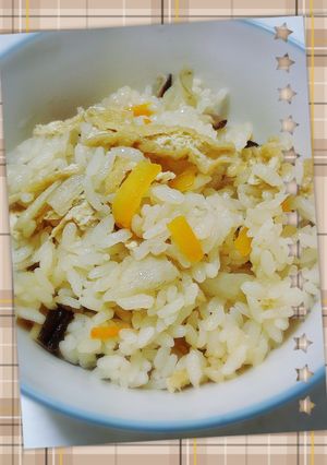 懐かし味☆基本の炊き込みご飯-レシピのメイン写真