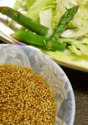 美味し—♡ヘルシー☆胡麻ドレッシング-レシピのメイン写真