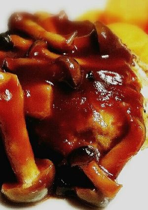 大好き♥ふっくらハンバーグ♪-レシピのメイン写真