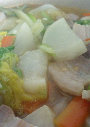 絶品!塩豚とカブのうま煮-レシピのメイン写真
