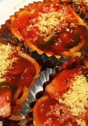 お弁当おかずの作り置きに！ナポリタン-レシピのメイン写真