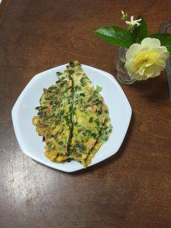 ニラ卵-レシピのメイン写真