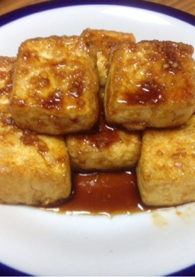 簡単！木綿豆腐の生姜醤油-レシピのメイン写真