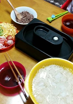 *親子で楽しくそうめんの具*-レシピのメイン写真