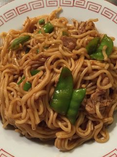 絹さや焼きそば-レシピのメイン写真