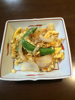 新玉ねぎの炒め物-レシピのメイン写真