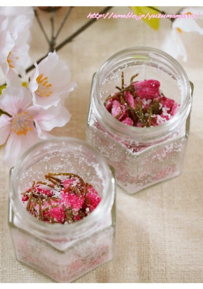 桜の花（八重桜）の塩漬け-レシピのメイン写真