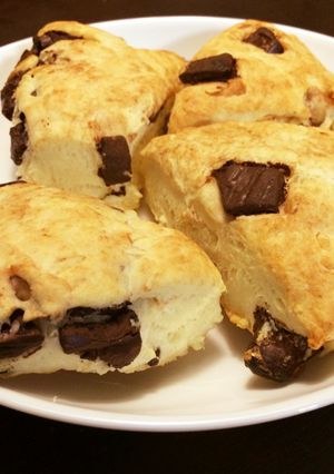 スタバ風チョコスコーン-レシピのメイン写真