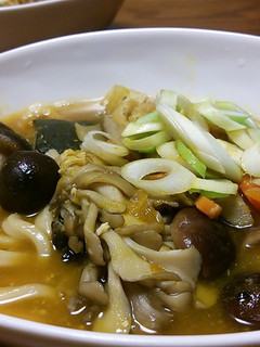 キノコ三昧味噌煮込みうどん。-レシピのメイン写真