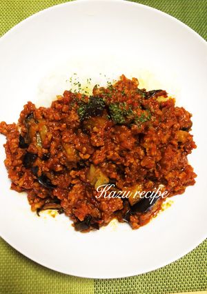 揚げなすとトマトのチーズドライカレー-レシピのメイン写真