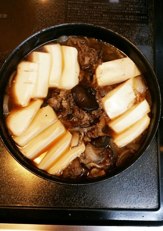簡単すき焼き風肉豆腐-レシピのメイン写真