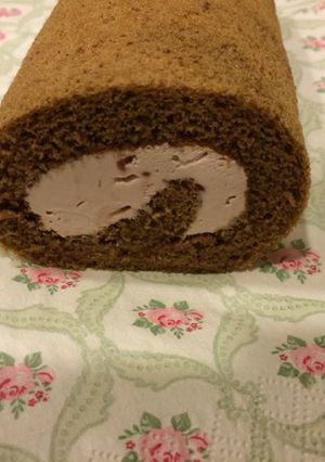 ショコラロール〜ラズベリークリーム〜-レシピのメイン写真