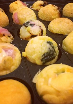 絶品 創作 たこ焼き器でポンデケージョ-レシピのメイン写真