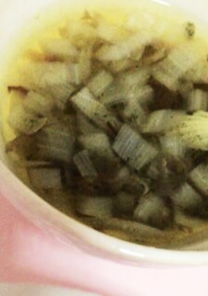 よもぎと玉ねぎの健康スープ-レシピのメイン写真