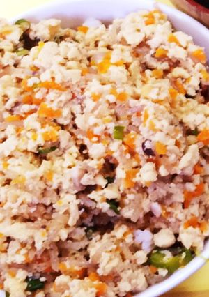お肉要らず★　高野豆腐のそぼろごはん-レシピのメイン写真