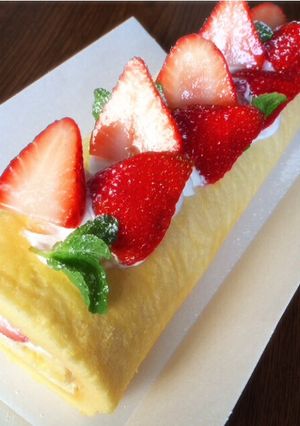 ♡シフォンロールケーキ♡-レシピのメイン写真