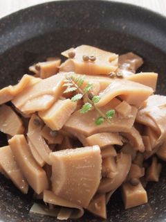 簡単竹の子のつくだ煮-レシピのメイン写真