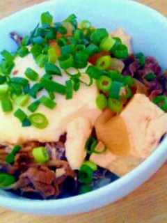 肉豆腐どんぶり♪-レシピのメイン写真