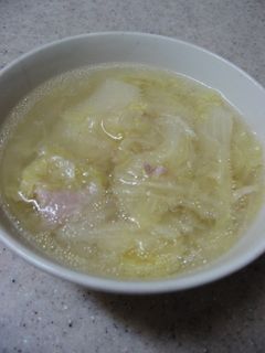 白菜のくたくた煮スープ-レシピのメイン写真