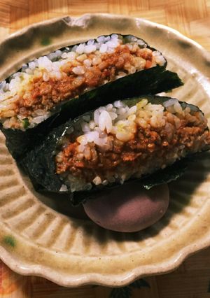 残り物でお手軽カレーおにぎらず！-レシピのメイン写真
