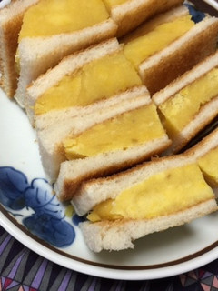 冷凍ホットサンド✿サツマイモオレンジ煮✿-レシピのメイン写真