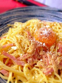 簡単なのに絶品!濃厚カルボナーラ♡-レシピのメイン写真