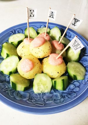 ちっちゃな新じゃがで☆簡単かわいい一皿☆-レシピのメイン写真