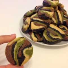 รูปของ ☸カモフラ迷彩クッキー☸