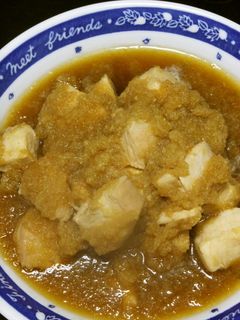 鶏胸肉のみぞれ煮(大根おろし煮込み?)-レシピのメイン写真