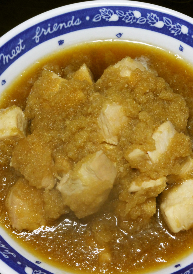 鶏胸肉のみぞれ煮（大根おろし煮込み？）-レシピのメイン写真