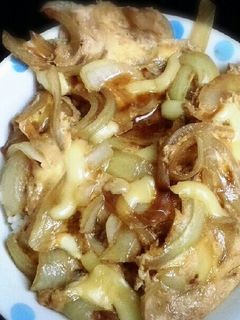 玉ねぎの卵チーズ丼♪-レシピのメイン写真