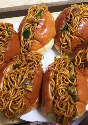 簡単焼きそばロール-レシピのメイン写真