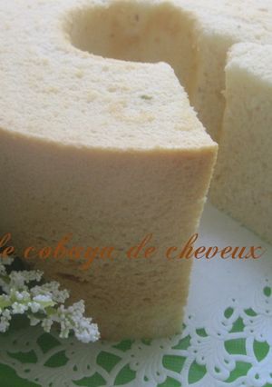 香りをまとった「桜あんシフォンケーキ」-レシピのメイン写真