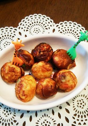 たこ焼き器☆巻かない！？コロコロ伊達巻♪-レシピのメイン写真