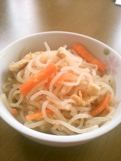*糸コンと油揚げの煮物*-レシピのメイン写真