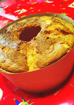 ☆ふわふわバナナシフォンケーキ☆-レシピのメイン写真